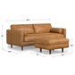 Morrison MCM Leather Sofa 89' (2 Colors)