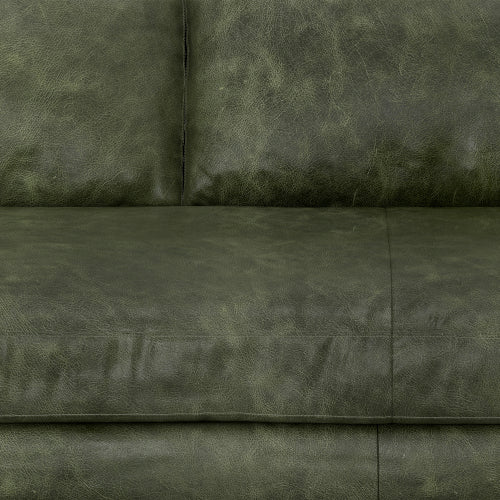 Morrison MCM Leather Sofa Loveseat 72' (2 Colors)