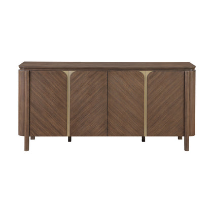 Ouida Brown and Gold Server