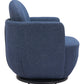 Bant Blue Swivel Chair