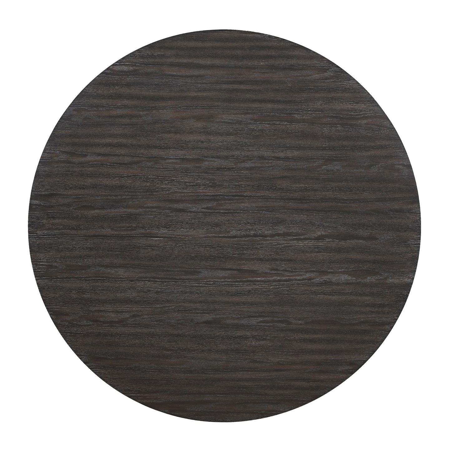 Fenwick Round Dining Table – 54" Ebony Wood Grain Dining Table – view 7