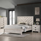 Yves Chevron Wood Bed