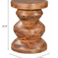 Kerala Walnut Side Table