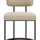 Velar Beige & Gray Dining Chair (Set of 2)