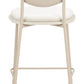 Zeal Light Gray & Beige Counter Stool (Set of 4)
