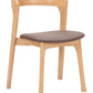 Pioro Brown & Natural Dining Chair (Set of 2)