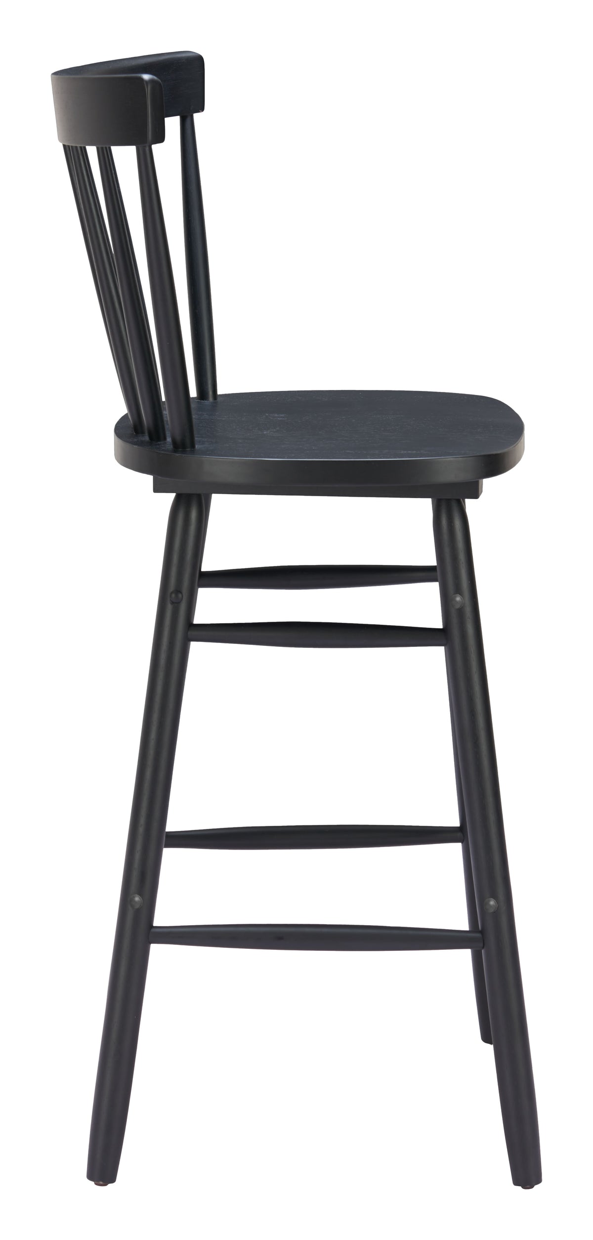 Tyce Barstool (Set of 2) in Black