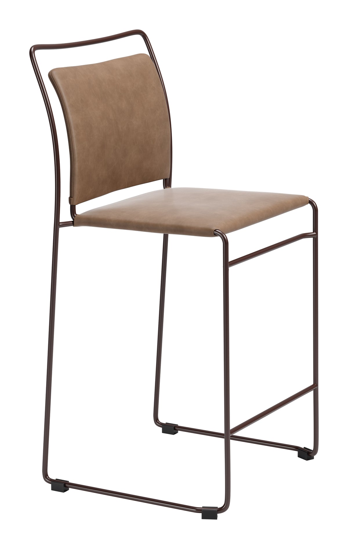 Verbena Brown Counter Stool (Set of 2)