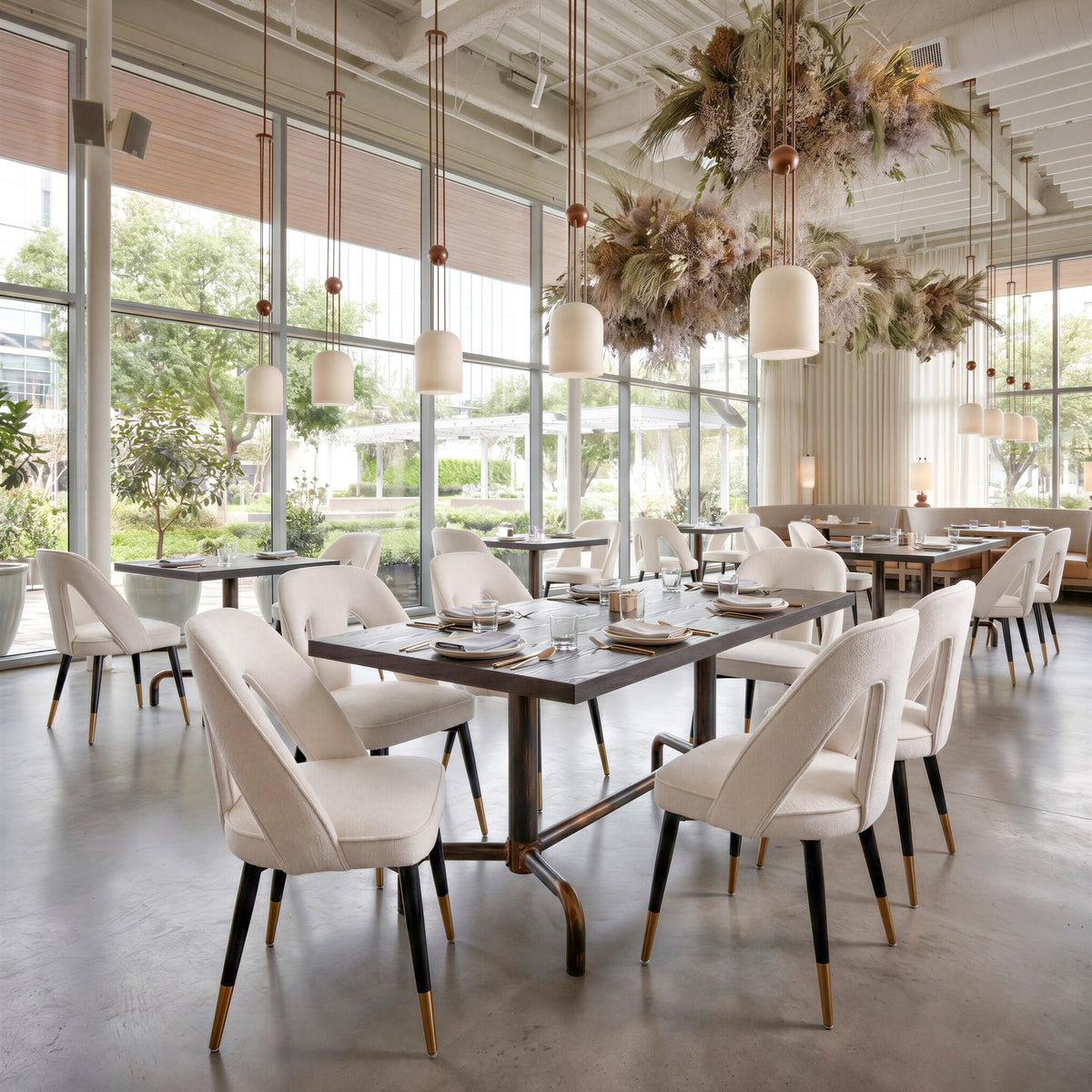 Artus Dining Chair in Ivory