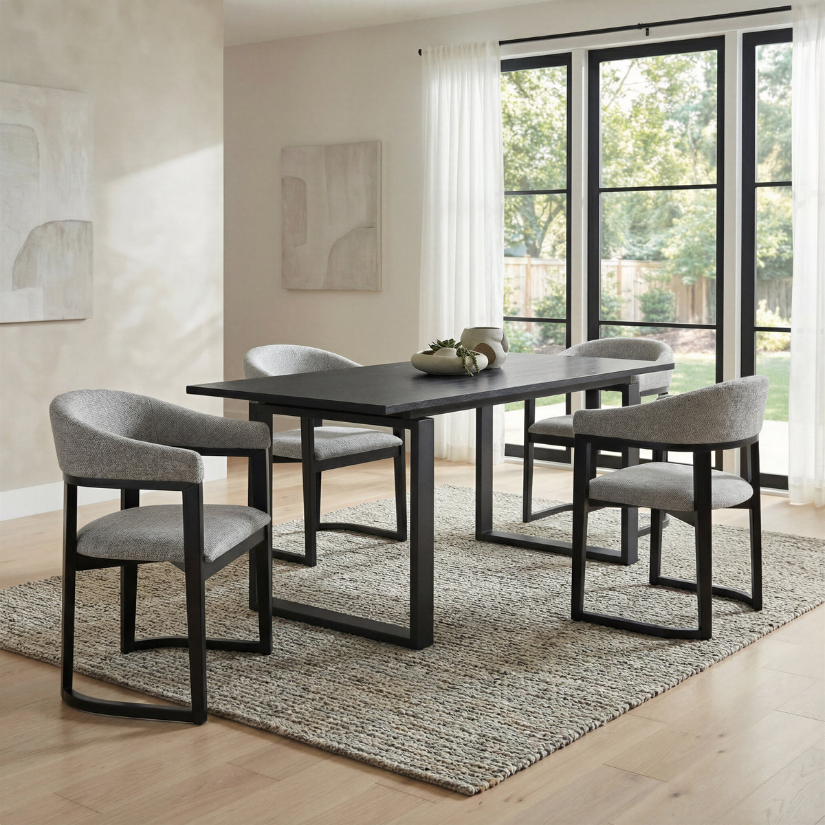 Anasa Gray Dining Chair