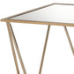 Fogya Champagne Metal End Table – view 6