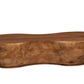 Free Form Solid Wood Premium Coffee Table with unique design and solid mango wood construction.