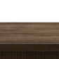 Gamarya Oak Finish Dining Table – 87” Oval Wood Dining Table top view showcasing modern design and natural wood tones.