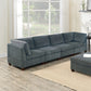 Garrick Grey Chenille 8-Piece Modular Sectional Sofa Set – Modular Sectional Sofa – view 6
