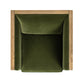 Georgia Olive Green Wood Accent Chair – 34" Accent Chair – view 4