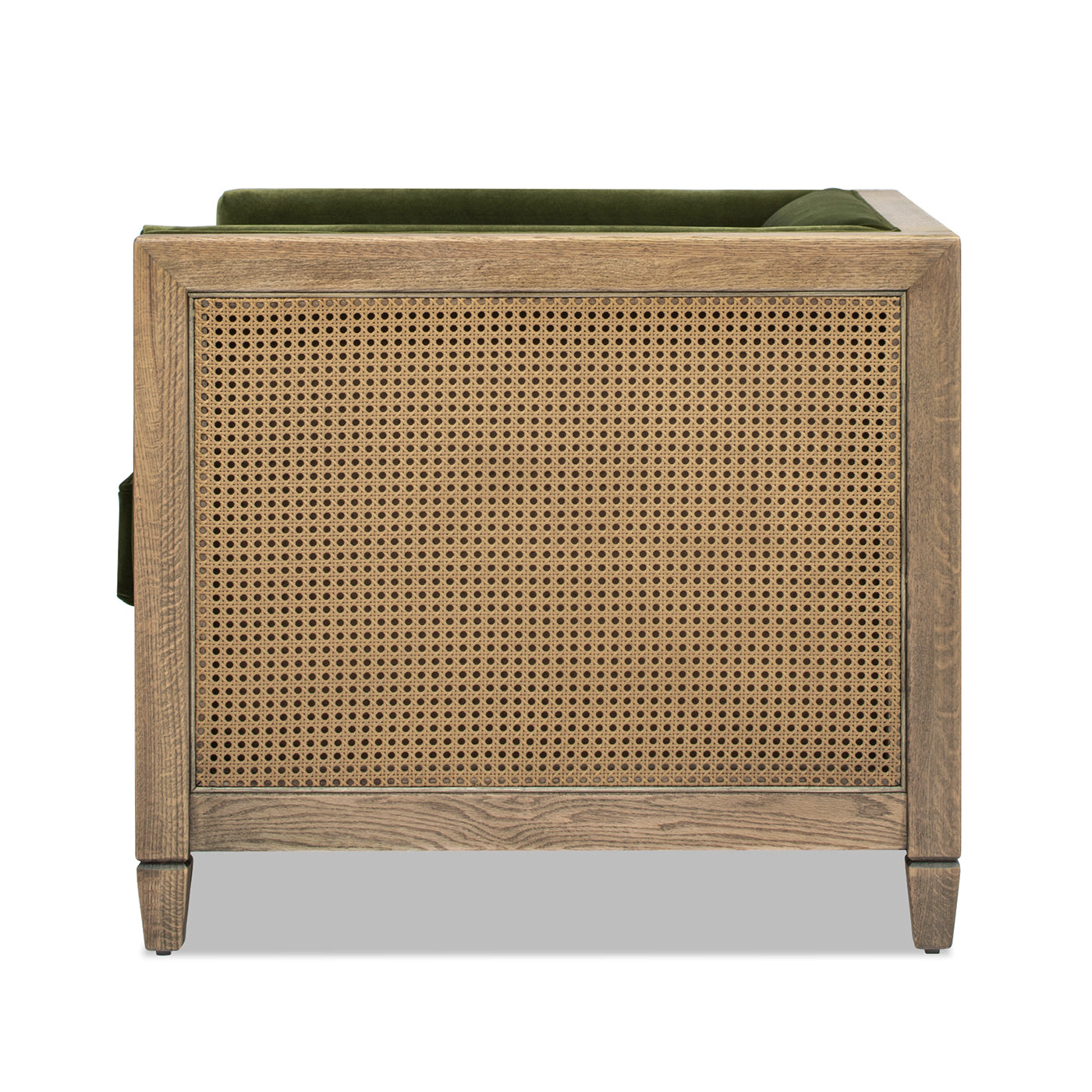 Georgia Olive Green Wood Accent Chair – 34" Accent Chair – view 6