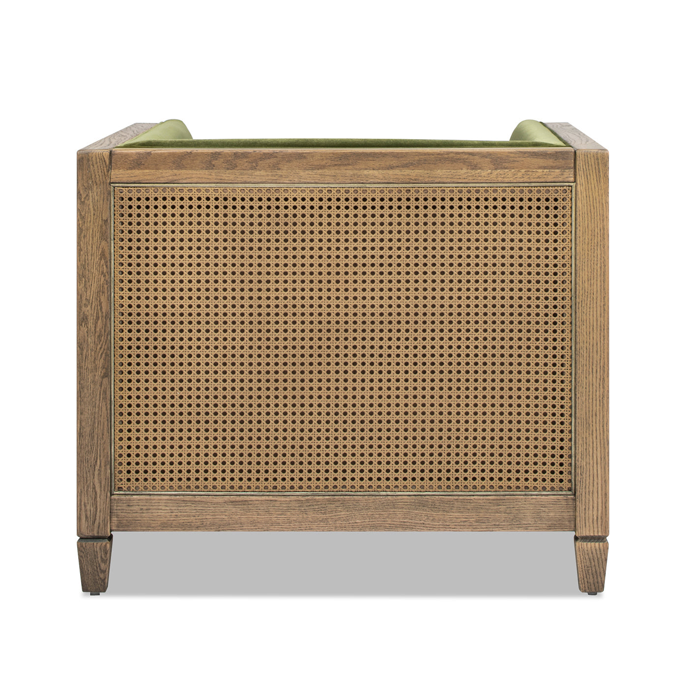 Georgia Olive Green Wood Accent Chair – 34" Accent Chair – view 7