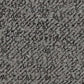 Ivria Gray Bouclé Sectional Sofa – Curved Modular Sofa with 9 Pillows (Modern Statement) textured close-up in gray.