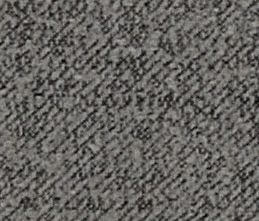 Ivria Gray Bouclé Sectional Sofa – Curved Modular Sofa with 9 Pillows (Modern Statement) textured close-up in gray.
