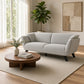 Nayeli Light Gray Boucle Sofa – 86"W Sofa
