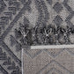 Guros White & Gray Polypropylene Area Rug (Traditional) – view 5