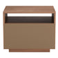 Slit Walnut Nightstand