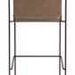 Verbena Brown Barstool (Set of 2)