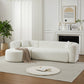 Halcyon Chenille Curved Sectional Sofa – 109.4" Cloud-Shape L-Sofa – view 13