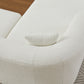 Halcyon Chenille Curved Sectional Sofa – 109.4" Cloud-Shape L-Sofa – view 7