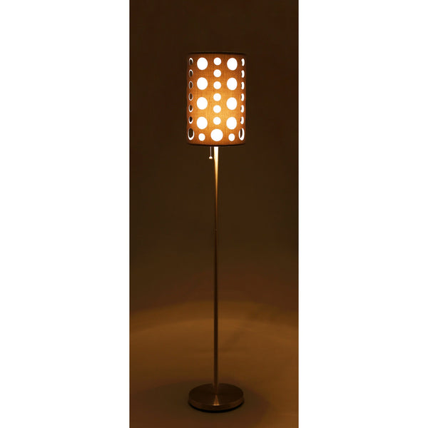 Halden Grey & White Retro Floor Lamp – 62