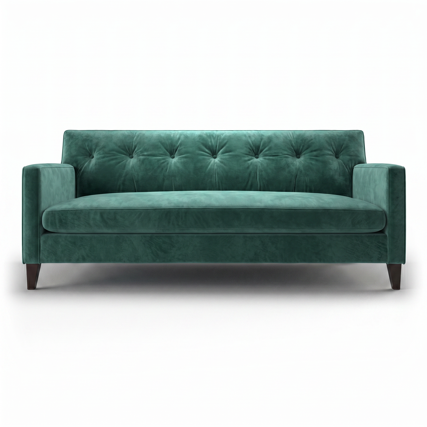 Harper Velvet Sofa – 78" Kelly Green Made-in-USA Sofa – view 10