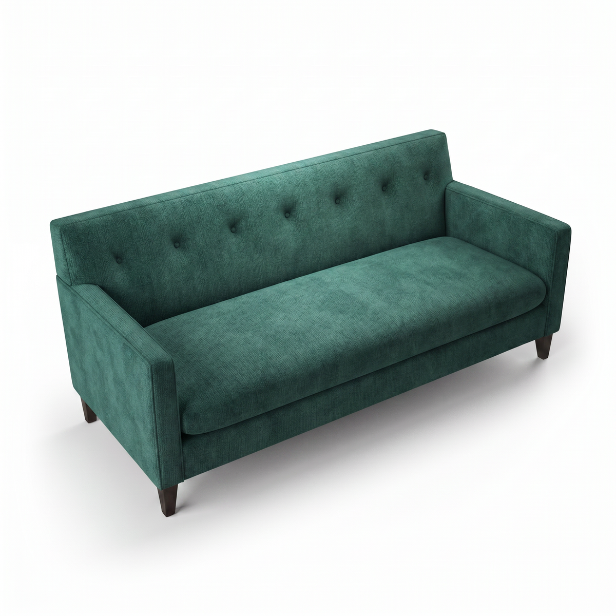 Harper Velvet Sofa – 78" Kelly Green Made-in-USA Sofa – view 8