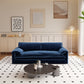 Haverly Convertible Sofa Bed – 66" Velvet Queen Sleeper – view 6