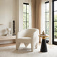 Lopta White Accent Chair