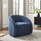 Hollis Microfiber Swivel Barrel Chair – view 11