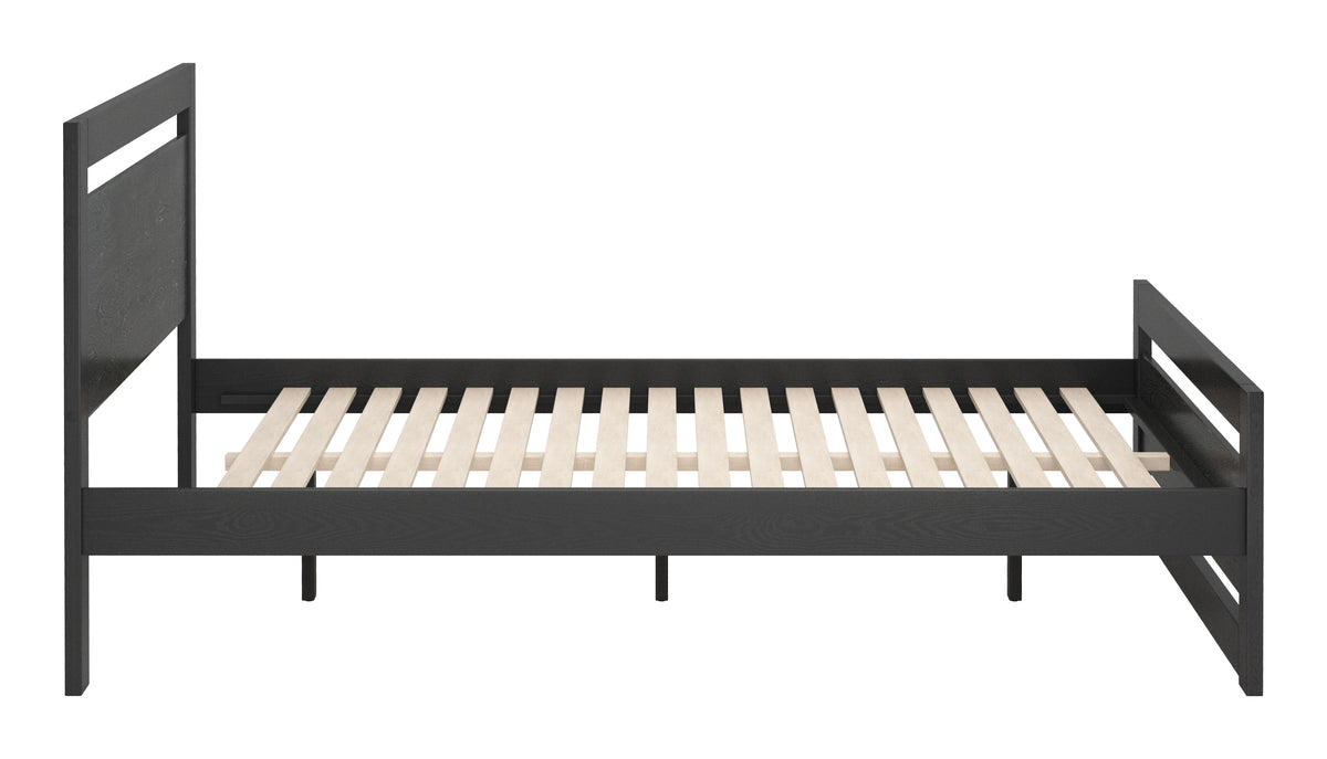 Repos Queen Bed in Black