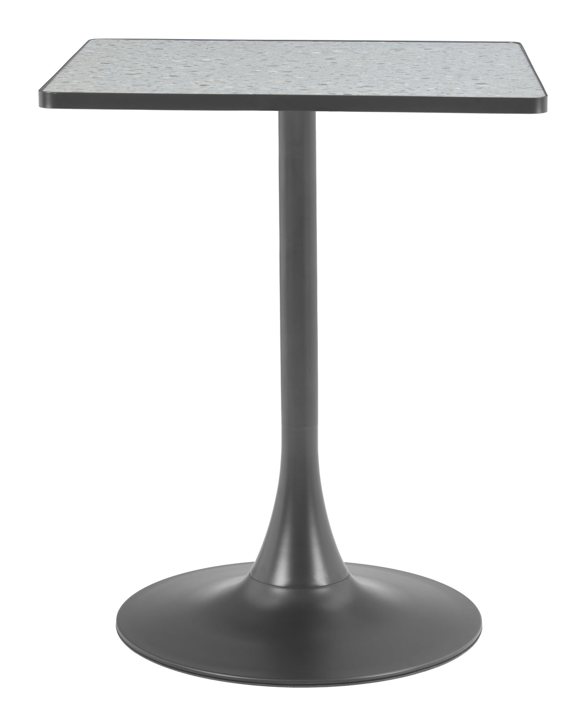 Spot Bistro Table in Gray & Black