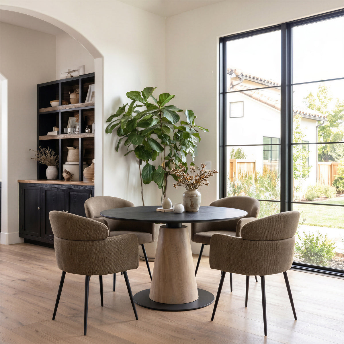 Reno Black Dining Table