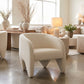 Lopta White Accent Chair