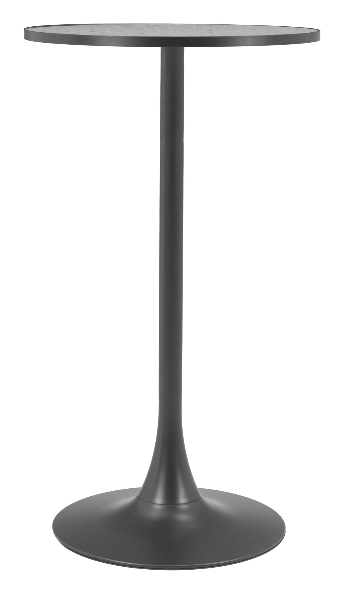 Bite Bar Table in Gray & Black