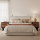 Bela Ivory Floating Queen Headboard