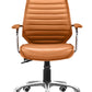 Enterprise Low Back Office Chair in Terracotta