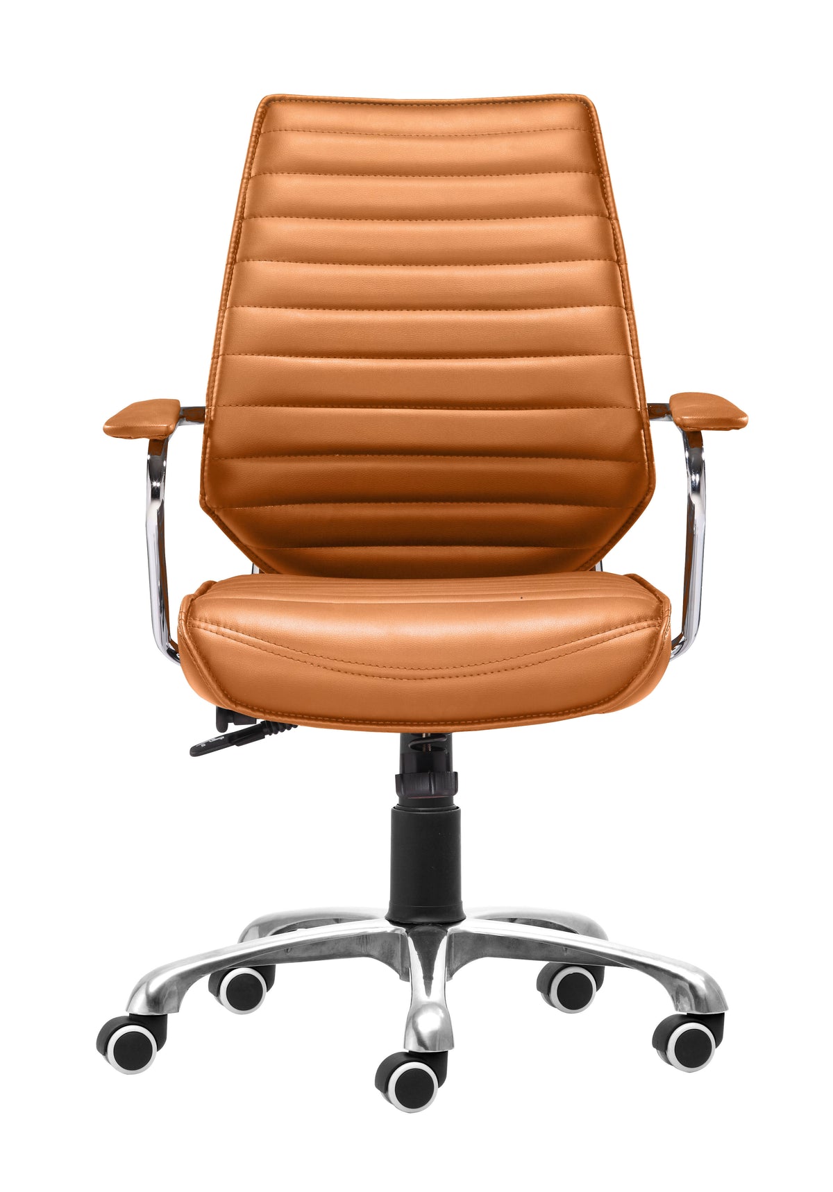 Enterprise Low Back Office Chair in Terracotta