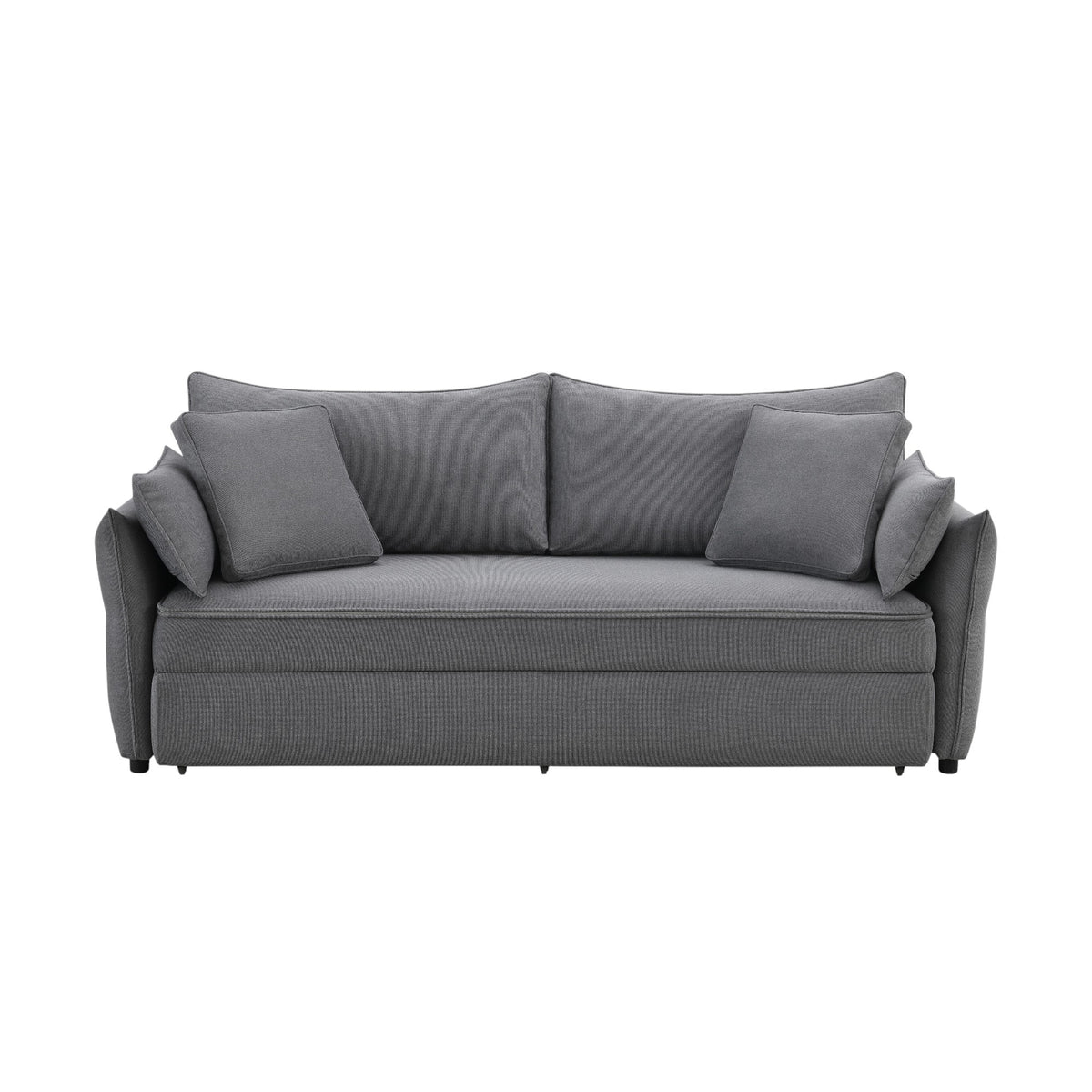 Irina Gray Fabric Sleeper Sofa – 87"W Sleeper Sofa