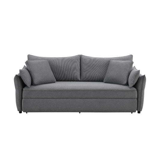 Irina Gray Fabric Sleeper Sofa – 87"W Sleeper Sofa