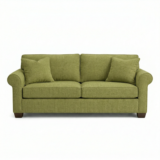 Irlanda Classic Sofa – 92" Rolled-Arm Made-in-USA Sofa
