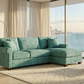 Irlanda Sectional Sofa with Chaise – Handcrafted in the USA, Custom Fabric L-Shape Sofa – view 3