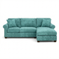 Irlanda Sectional Sofa with Chaise – Handcrafted in the USA, Custom Fabric L-Shape Sofa – view 8