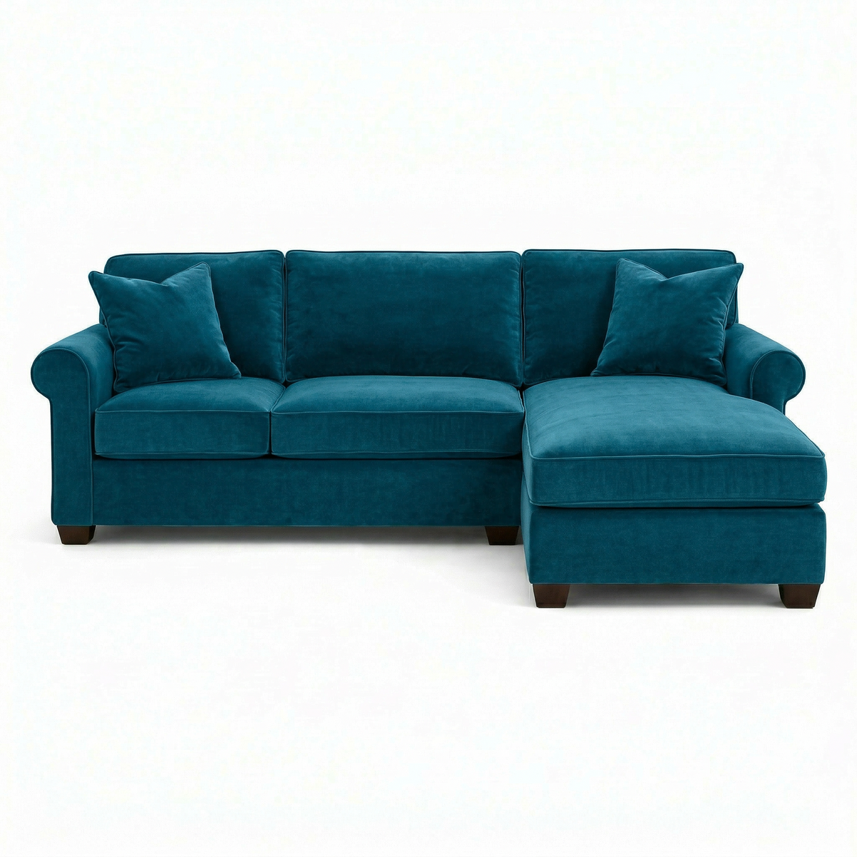 Irlanda Upholstered L-Shaped Sectional – 120" Made-in-USA Sectional Sofa – view 15