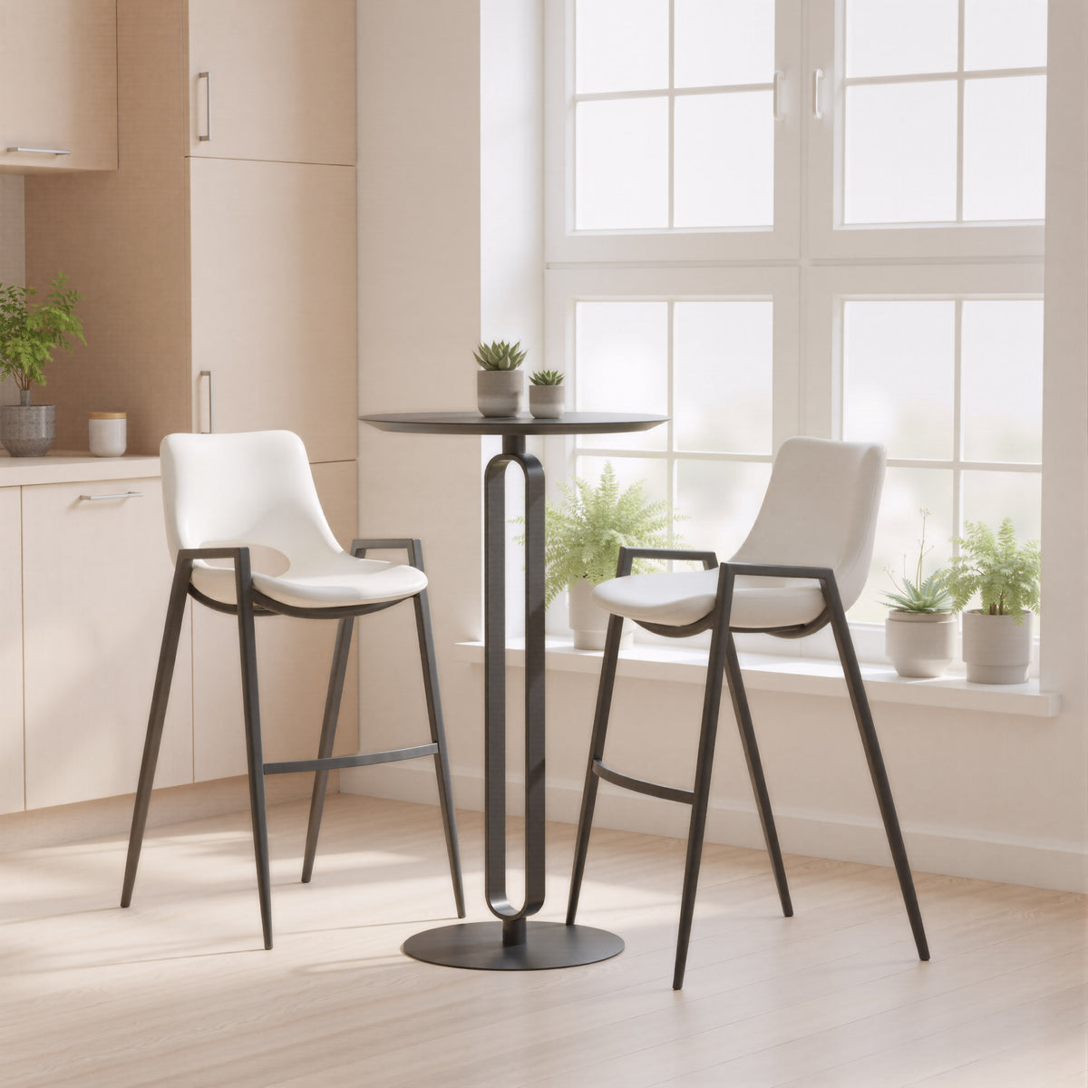 Derry Black Bar Table